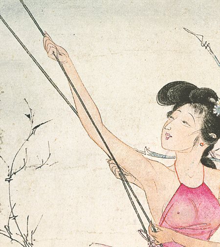 365-胡也佛的仕女画和最知名的金瓶梅秘戏图